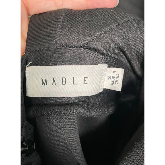 Mable Formal Black Vneck Dress. Size small. Great condition. - Picture 8 of 9